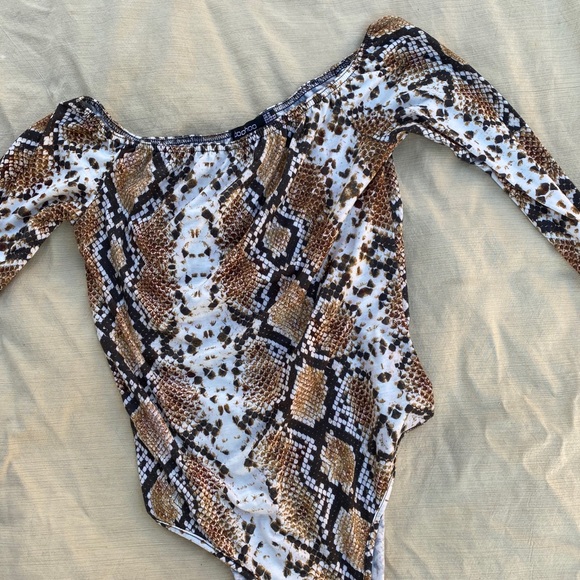 Snake print bodysuit - Picture 1 of 4
